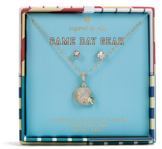 Thumbnail 1: INSPIRED BY YOU 2 Pc Game Day Necklace Set 
