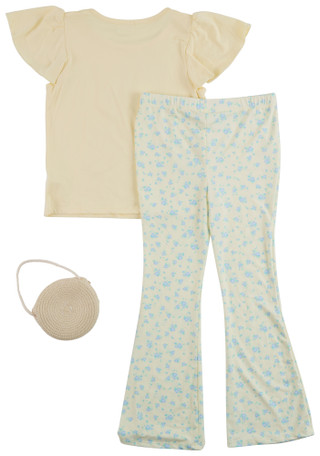 Thumbnail 3: B TWEEN Girls 3 Pc Flare Leggings Set 