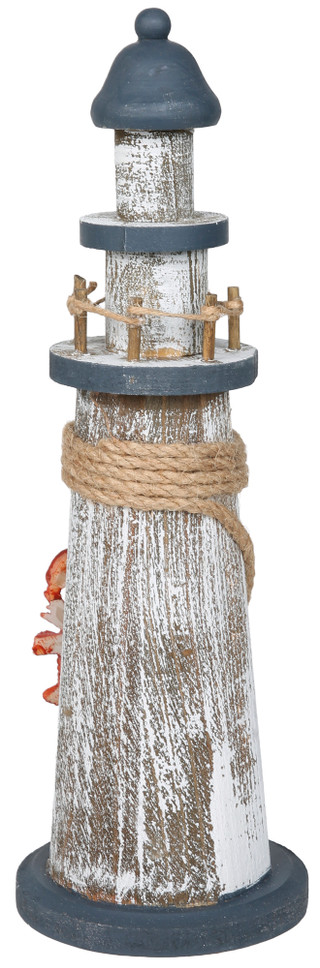 Thumbnail 2: JD YEATTS 12 In Navy Lobster Lighthouse Accent 