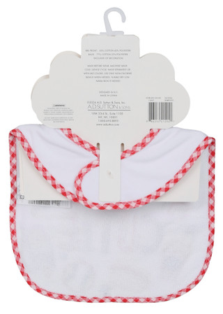 Thumbnail 2: Baby Essentials 2 Pc Americana Baby Bib & Glasses Set 
