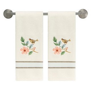 Thumbnail 2: AVANTI Avanti  2 Pc. Pretty Birds  Hand Towel Set 