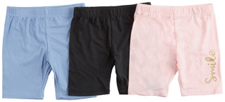 Thumbnail 1: B TWEEN Little Girls 3 Pk Biker Shorts 
