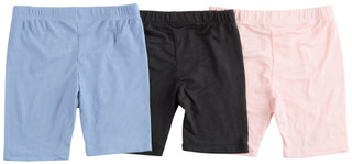 Thumbnail 2: B TWEEN Little Girls 3 Pk Biker Shorts 