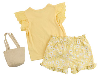 Thumbnail 2: B TWEEN Little Girls 3 Pc Shorts Set 