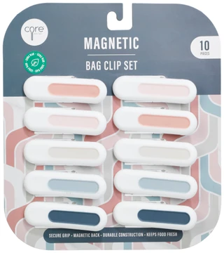 Thumbnail 1: CORE HOME 10 Pk Magnetic Bag Clips 