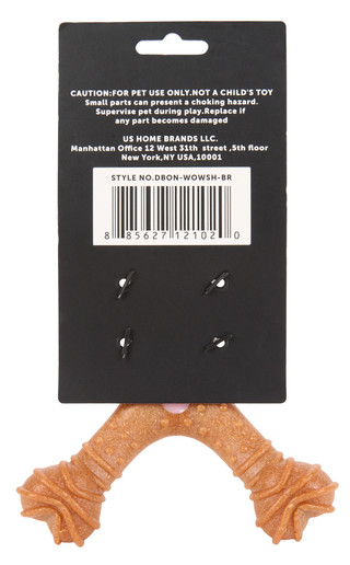 Thumbnail 2: Bark & Bones Branchy Bone Durable Chewing Dog Toy 