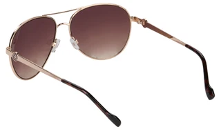 Thumbnail 2: Jessica Simpson Women's Aviator Butterfly Frame Sunglasses 