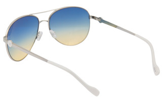 Thumbnail 3: Jessica Simpson Women's Aviator Butterfly Frame Sunglasses 