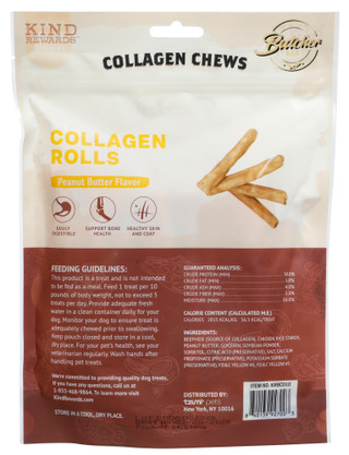Thumbnail 2: Kind Rewards 10 Pk Peanut Butter Flavor Collagen Chews 