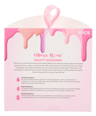 Thumbnail 2: Olivia Rose 6 Pc Beauty Blender Set 