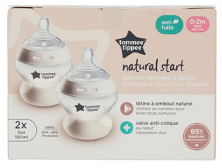 Thumbnail 2: Tommee Tippee 2 Pk Natural Start Baby Feeding Bottles 