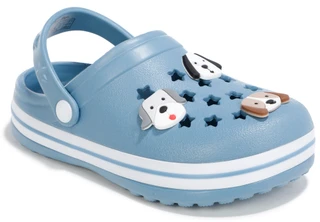 Thumbnail 1: Stepping Stones Toddler Boys Clogs w/ Dog Charms 