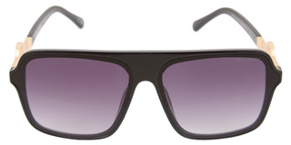 Thumbnail 2: Steve Madden Women's Opaque Sunglasses w/ Gold Accents 