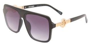Thumbnail 1: Steve Madden Women's Opaque Sunglasses w/ Gold Accents 