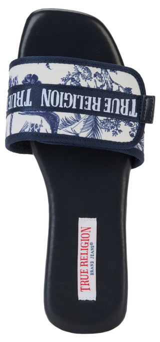Thumbnail 4: True Religion Women's Adjustable Sandals w/ Logo Straps 