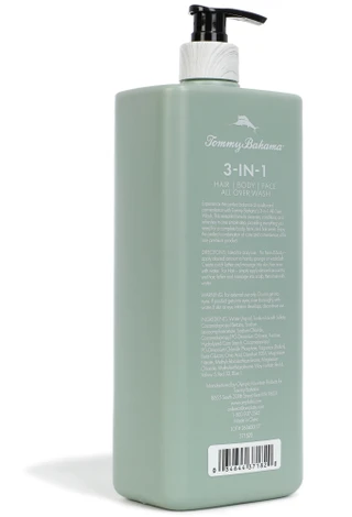 Thumbnail 2: TOMMY BAHAMA 33.8 oz Eucalyptus Mint 3-in-1 Wash  