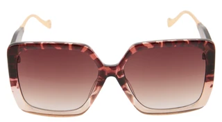 Thumbnail 2: Jessica Simpson Women's Square Frame Tortoiseshell Sunglasses 
