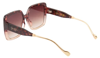 Thumbnail 3: Jessica Simpson Women's Square Frame Tortoiseshell Sunglasses 