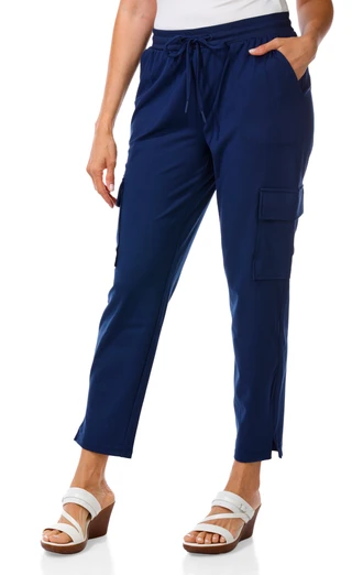 Thumbnail 1: Zac & Rachel Women's Pull On Cargo Pants  