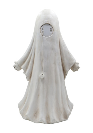Thumbnail 3: Magical Season 25 in LED Bubble Gum Ghost Halloween Home Accent 