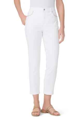 Thumbnail 1: Gloria Vanderbilt Womens Amanda Embroidered Jeans 