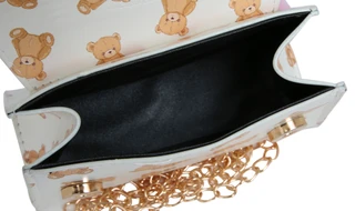 Thumbnail 3: Willow & Ruby Girls Mini Teddy Bear Satchel 