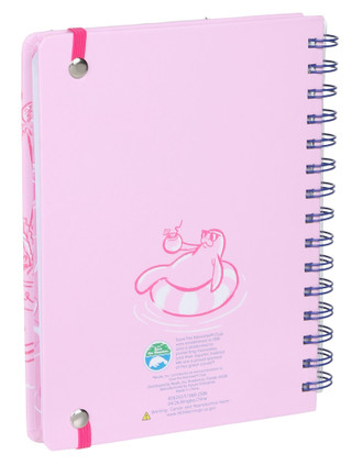 Thumbnail 2: Chubby Mermaids Manatee Villa Spiral Notebook Set 