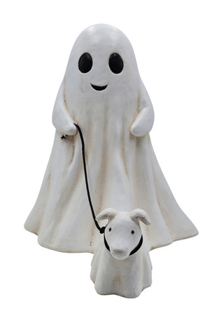 Thumbnail 1: Magical Season 16 in Ghost Walking Dog Halloween Home Accent 