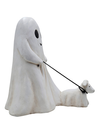 Thumbnail 3: Magical Season 16 in Ghost Walking Dog Halloween Home Accent 