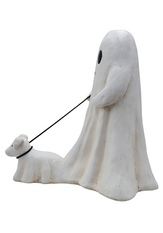 Thumbnail 4: Magical Season 16 in Ghost Walking Dog Halloween Home Accent 