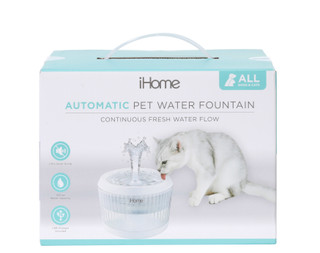 Thumbnail 1: Ihome Automatic Pet Water Fountain 
