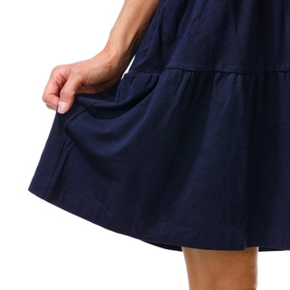 Thumbnail 2: DKNY Sleeveless Knit Tiered A-Line Dress 