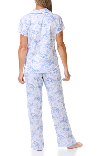 Thumbnail 4: Laura Ashley Women's 2 Pc Pajama Pants Set 