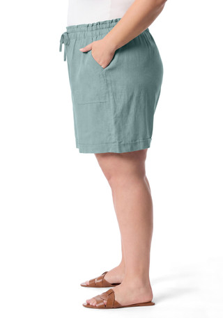 Thumbnail 3: Gloria Vanderbilt Plus Jax Drawstring Shorts 