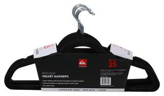Thumbnail 3: Quiksilver 25 Pk Non-Slip Velvet Hangers 