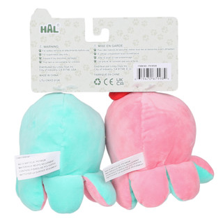 Thumbnail 2: Smoochy Pet Pals 2 Pk Octopus Pet Toys 