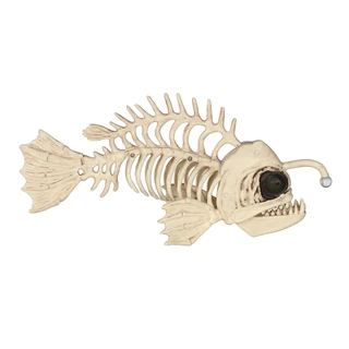 Thumbnail 2: Magical Season 16.7 in Skeleton LED Halloween Fish Home Accent 
