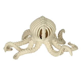 Thumbnail 4: Magical Season 13 in Skeleton Octopus Halloween Home Accent  
