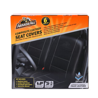 Thumbnail 3: Armor All Composite Leather Car Seat Covers 