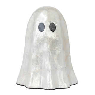 Thumbnail 1: Ellen Tracy 10 in Capiz Ghost Halloween Home Accent 
