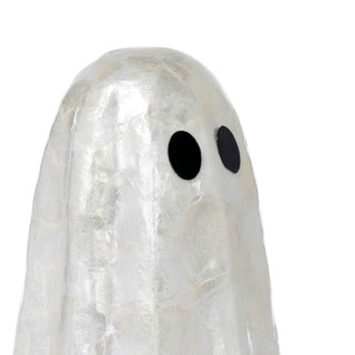Thumbnail 3: Ellen Tracy 10 in Capiz Ghost Halloween Home Accent 
