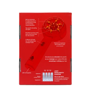 Thumbnail 2: Pursonic LED Therapy Scalp & Hair Treatment Brush 