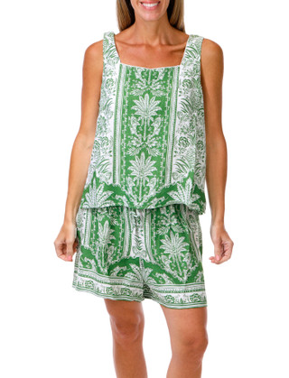 Thumbnail 1: BUNULU Women's 2 Pc Shorts Set 