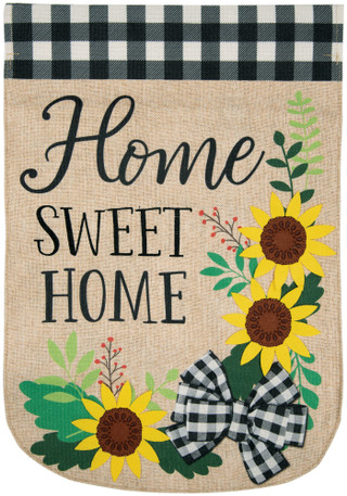 Thumbnail 1: Carson Home Accents Home Sweet Home Harvest Flag Home Accent  