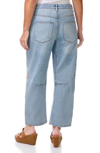 Thumbnail 3: Driftwood Women's Becky Barrel Jeans 