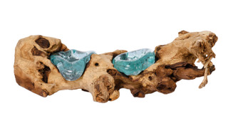 Thumbnail 4: JD YEATTS Double Flat Glass On Driftwood Home Accent 