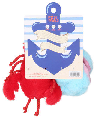 Thumbnail 2: Posh Paws 2 Pk Plush Pet Toys 