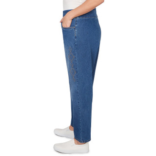 Thumbnail 2: Alfred Dunner Plus Heat Set Super Stretch Jeans 