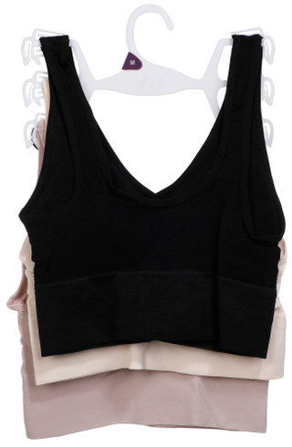 Thumbnail 2: Gloria Vanderbilt Womens 3-Pack Wireless Bras 