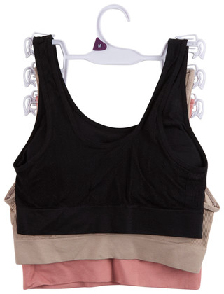Thumbnail 2: Gloria Vanderbilt Womens 3Pack Wireless Bras 